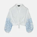 Πουκάμισο με κέντημα στα μανίκια LYNNE SS26