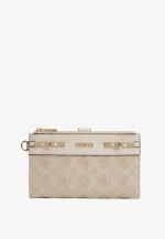 Πορτοφόλι Γυναικείο MELINDA LOGO SLG Off White Logo GUESS SS26
