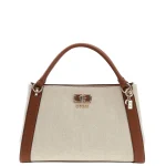 Karnilla Girlfriend Shoulder Bag Natural/Cognac GUESS SS26