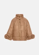 Μπουφάν με απλικέ λουλούδια LYNNE SS26