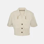 Short denim shirt LYNNE SS26