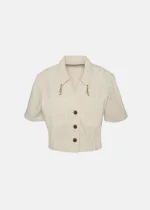 Short denim shirt LYNNE SS26