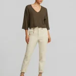 Knitted blouse with 3/4 sleeves LYNNE SS26
