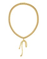 Lace Necklace Maxi Gold EDBLAD SS26 - Image 2