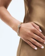 Revel Knot Bracelet Χρυσό EDBLAD SS26 - Image 2