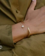 Gabrielle Bracelet Gold EDBLAD SS26 - Image 2