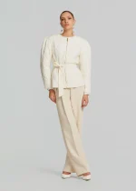 Τζάκετ με logo κέντημα LYNNE SS26 - Image 2