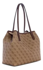 Victtoria Women's Tote Handbag Latte Logo GUESS SS26 - Image 3