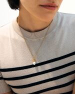 Swivel Necklace Pearl S Gold EDBLAD SS26 - Image 3