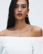 Swivel Earrings Pearl S Steel EDBLAD SS26 - Image 3