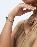 Revel Knot Bracelet Χρυσό EDBLAD SS26 - Image 3