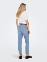 Women's Straight Jean Pants Light Blue ONLY FW25-26 - Image 3
