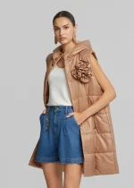 Μακρύ μπουφάν με κουκούλα LYNNE SS26 - Image 3