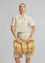 Short denim shirt LYNNE SS26 - Image 3