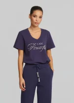 Μπλούζα με κεντημένες παγιέτες LYNNE SS26 - Image 3