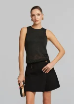 Knitted blouse with 3/4 sleeves LYNNE SS26 - Image 3