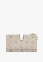 Πορτοφόλι Γυναικείο MELINDA LOGO SLG Off White Logo GUESS SS26 - Image 3