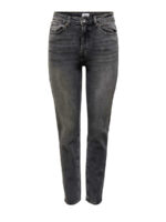 Hw Γυναικείο Jean Παντελόνι σε Κανονική Εφαρμογή Dark Grey Denim ONLY FW25-26 - Image 4