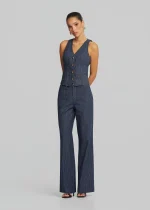 Striped high-waisted jeans LYNNE SS26 - Image 4
