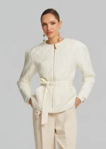 Τζάκετ με logo κέντημα LYNNE SS26 - Image 4