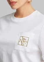 Βαμβακερή μπλούζα με logo LYNNE SS26 - Image 4