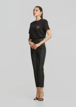 Βαμβακερή μπλούζα με logo LYNNE SS26 - Image 4