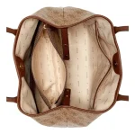 Victtoria Women's Tote Handbag Latte Logo GUESS SS26 - Image 4