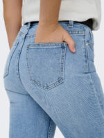 Women's Straight Jean Pants Light Blue ONLY FW25-26 - Image 5