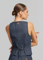 Τζιν ριγε γιλέκο LYNNE SS26 - Image 5