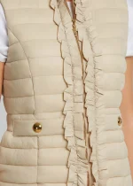 Sleeveless jacket with ruffles LYNNE SS26 - Image 5