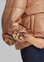 Μπουφάν με απλικέ λουλούδια LYNNE SS26 - Image 5