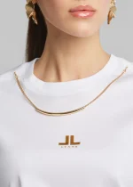 Βαμβακερή μπλούζα με αλυσίδα και Logo LYNNE SS26 - Image 5