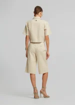 Bermuda shorts made of bull denim fabric LYNNE SS26 - Image 5