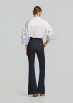 Shirt with embroidery on the sleeves LYNNE SS26 - Image 5