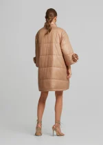 Μακρύ μπουφάν με απλικέ λουλούδια LYNNE SS26 - Image 6